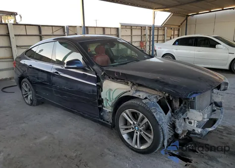 2016 BMW 335 Xigt из США, поврежденный, VIN WBA3X9C57GD869652